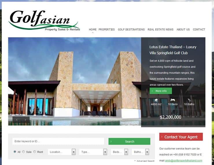 Golf Property Sales